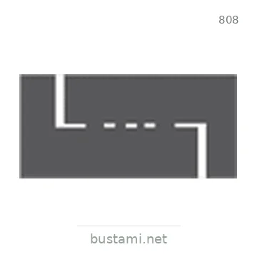 شاخصة المرور رقم 808
